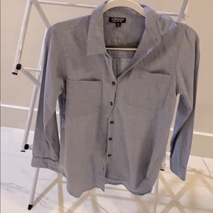 Top Shop Button Down